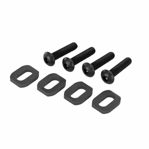 RONDELLES SUPPORT MOTEUR ACIER - XMAXX (X4) (7759-BLK)