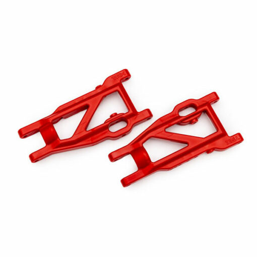 TRIANGLES DE SUSPENSION INFERIEUR AV / AR HD NOIRS (X2) (3655-RED)